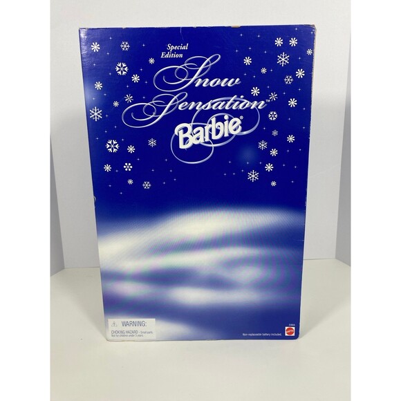 Special Edition Snow Sensation Barbie with Snowglobe – Mattel 23800 – New in Box - Picture 1 of 9